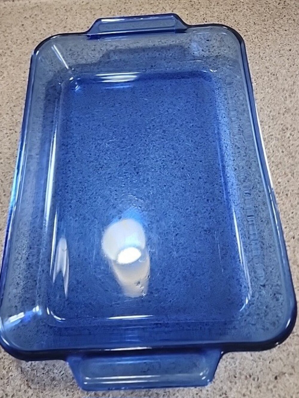 Vintage Anchor Hocking Cobalt Blue Baking Dish 9.5" x 13.5" x 2"  3-Quart T2176